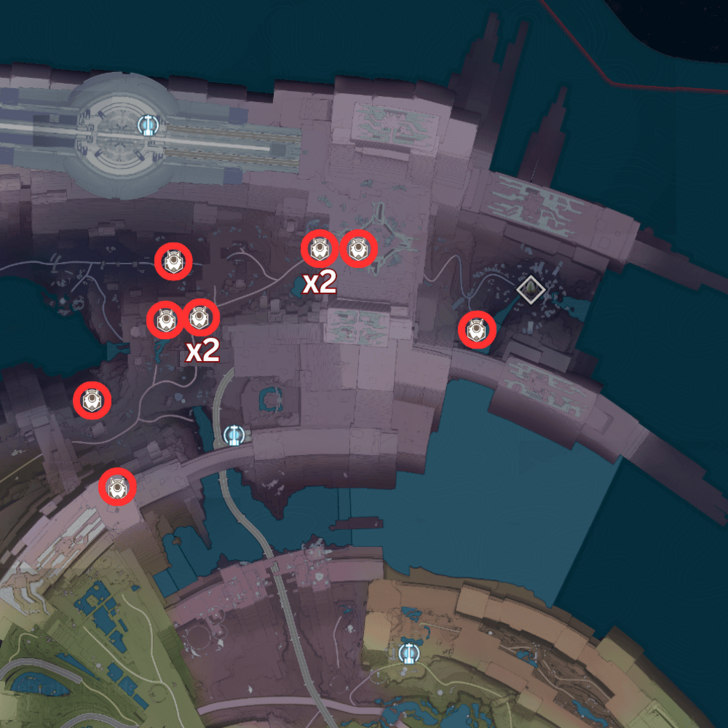 Updated Fangspire Chasm Soliskin Map