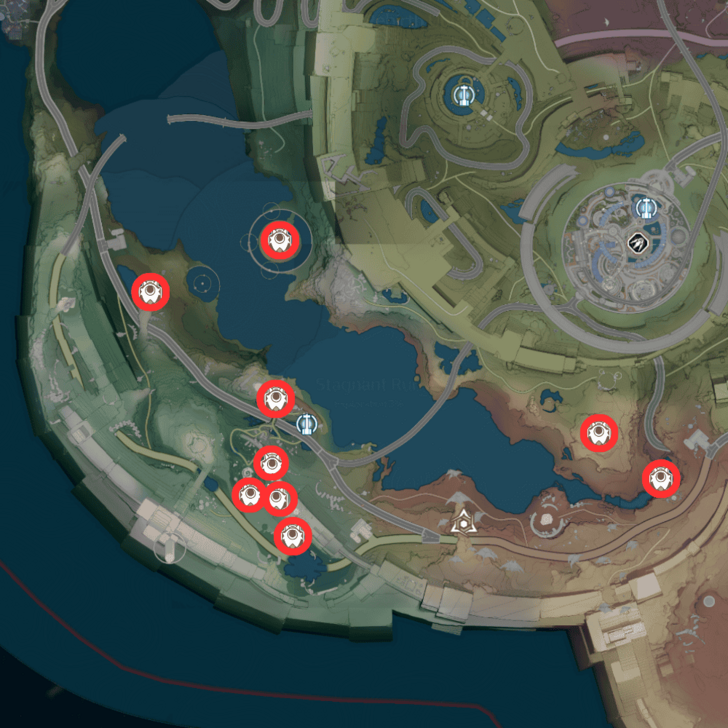 Stagnant Run Soliskin Map