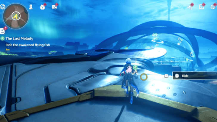 Wuthering Waves - The Lost Melody - Ride the flying fish