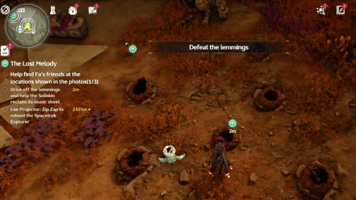 Wuthering Waves - The Lost Melody - Defeat the lemmings