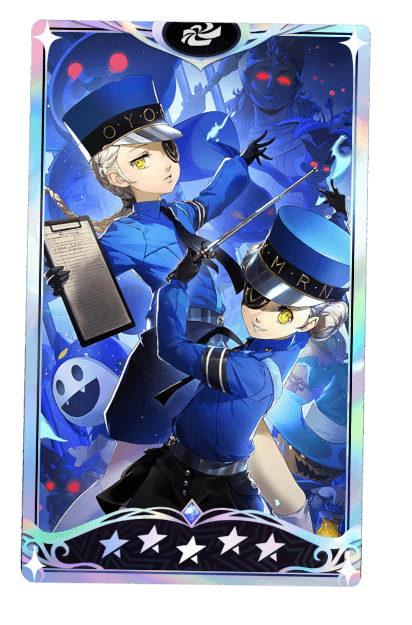 P5X Justine and Caroline Card