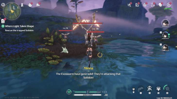 Rescue the Soliskin from the Exoswarm