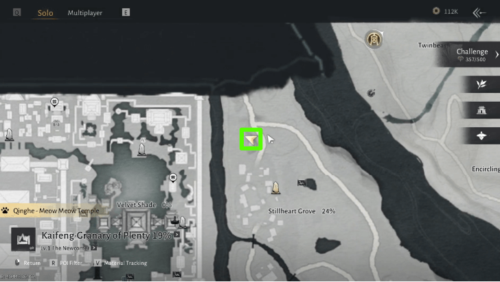 Thought for Peace Map Location