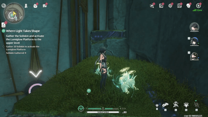 Collect Three More Soliskin to Use the Platform