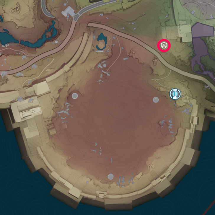 Mawburrow Desert Treasure Spot