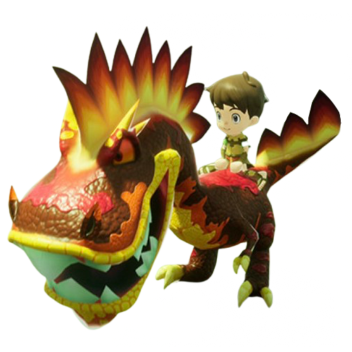 Mohawkasaurus with Player