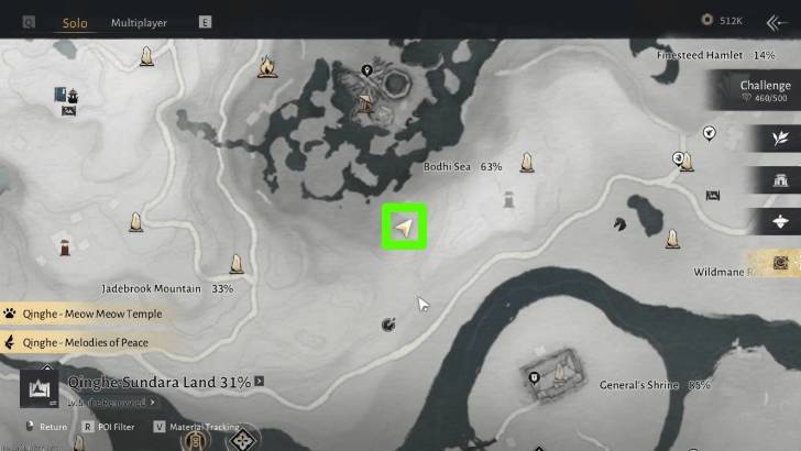 Lost Quotes Map Location