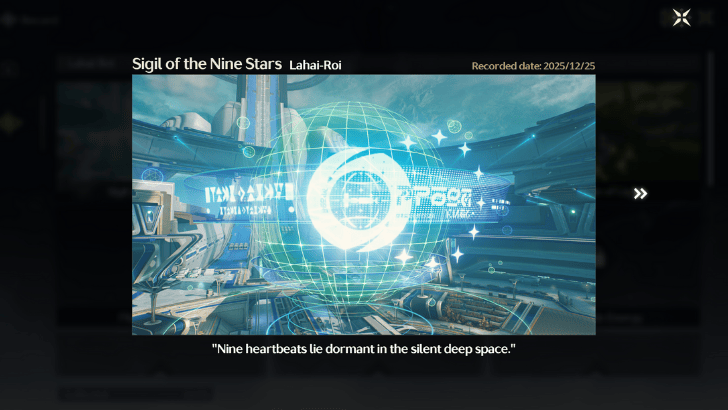 Sigil of the Nine Stars Record