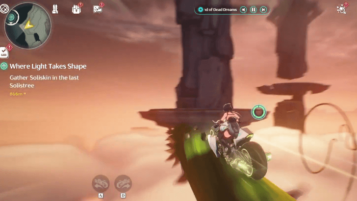 Wuthering Waves - Where Light Takes Shape - Ride Motorbike on Vine