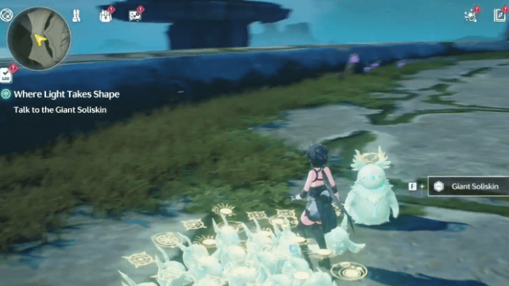 Wuthering Waves - Where Light Takes Shape - Talk to the Giant Soliskin