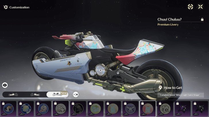 Wuthering Waves - Where Light Takes Shape - Chuu Chuluu Livery