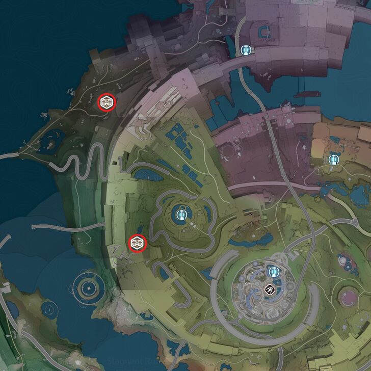 Wuthering Waves Rebirth Uplands Treasure Spots