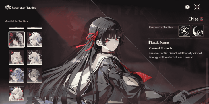 Chisa Resonator Tactic