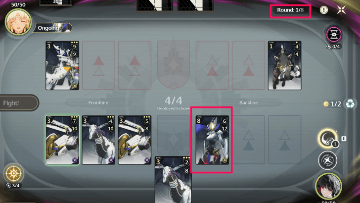 Summon Hyvatia During the First Round