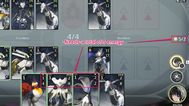 Use Energy to Buff Deployed Cards