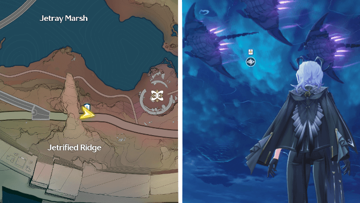 Flight Over Sand Location