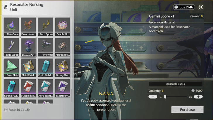 Wuthering Waves Gemini Spores Purchase Location