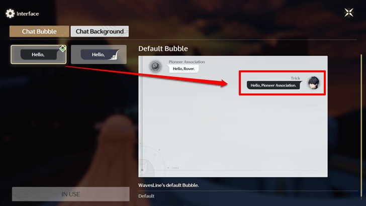 WavesLine Chat Bubble