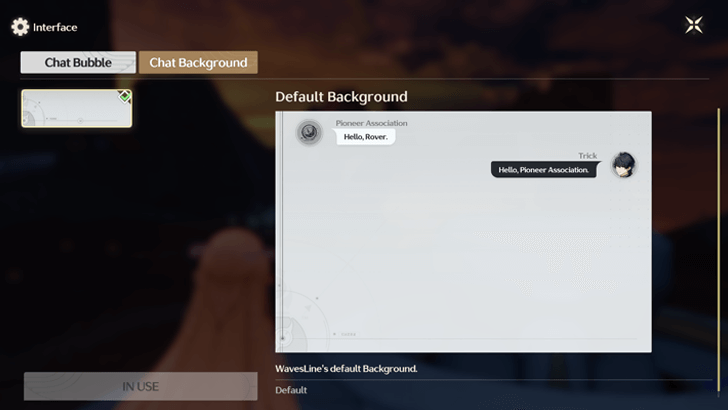 WavesLine Chat Background