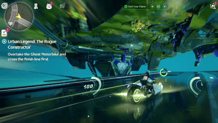 Wuthering Waves - Urban Legend - The Rogue Constructor - Race Against Ghost Motorbike