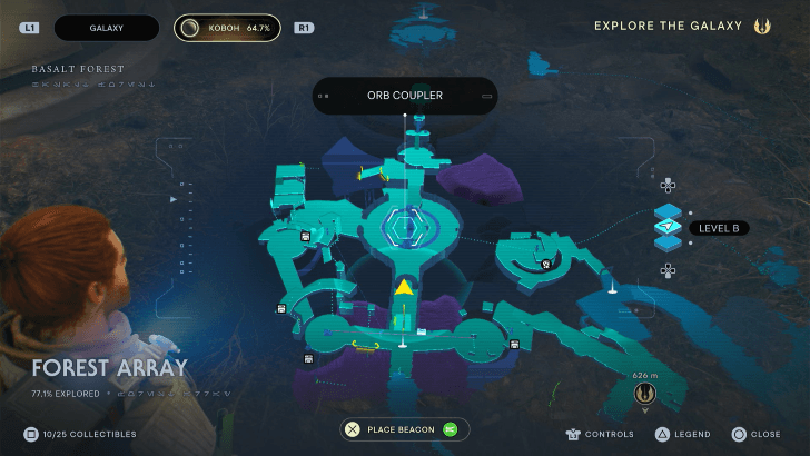 Forest Array Purple Orb Puzzle Map Location