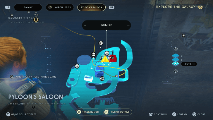 Fallen Order - Pilot Map Image