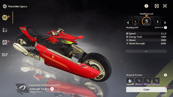 Expedition Motorbike Specs and Stats