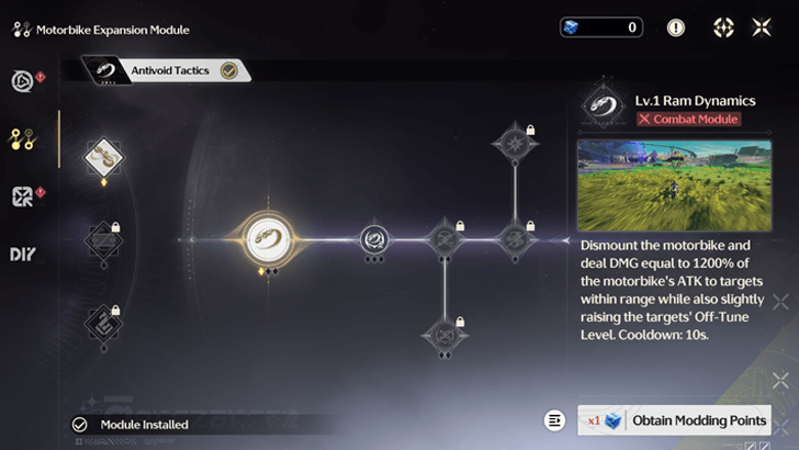 Motorbike Expansion Modules