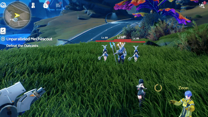 Wuthering Waves - Unparalleled Mechascout - Defeat the Outcasts