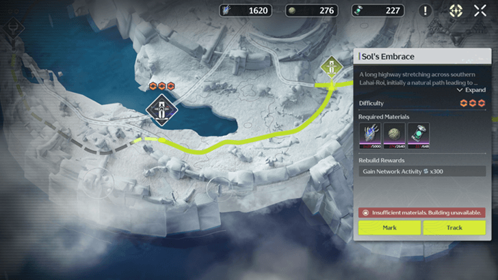 Network Terminal View of Sol