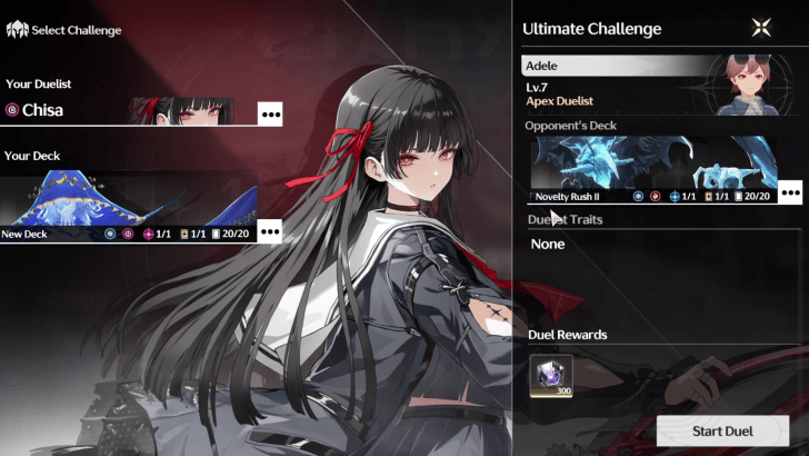 Defeat Adele in Rekindled Duel