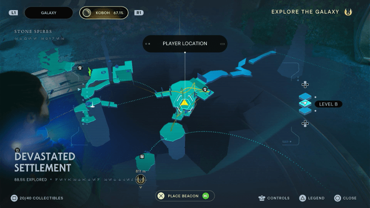 Fallen Order - Health Essence Map Image