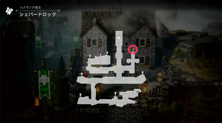 An Encounter with Olberic Map Image