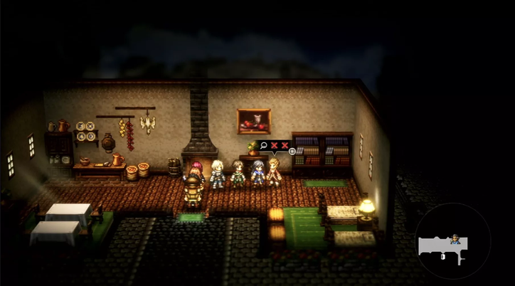An Encounter with Olberic Overworld Image