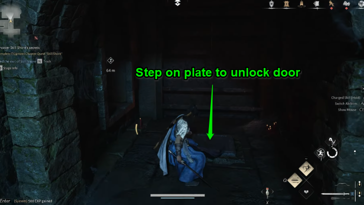 WWM - Step on the Pressure Plate to Unlock the Door