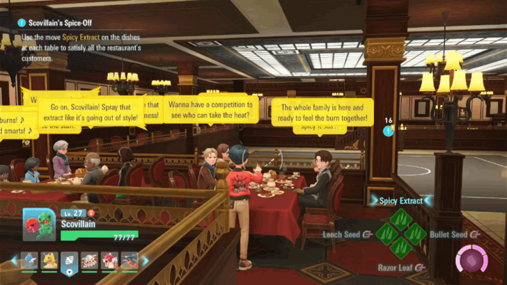 Use Spicy Extract on the Dishes