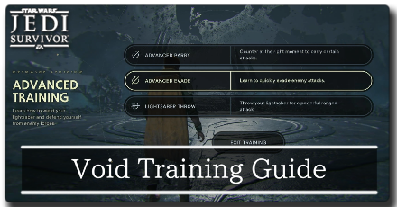 Jedi Survivor Top Banner Void Training