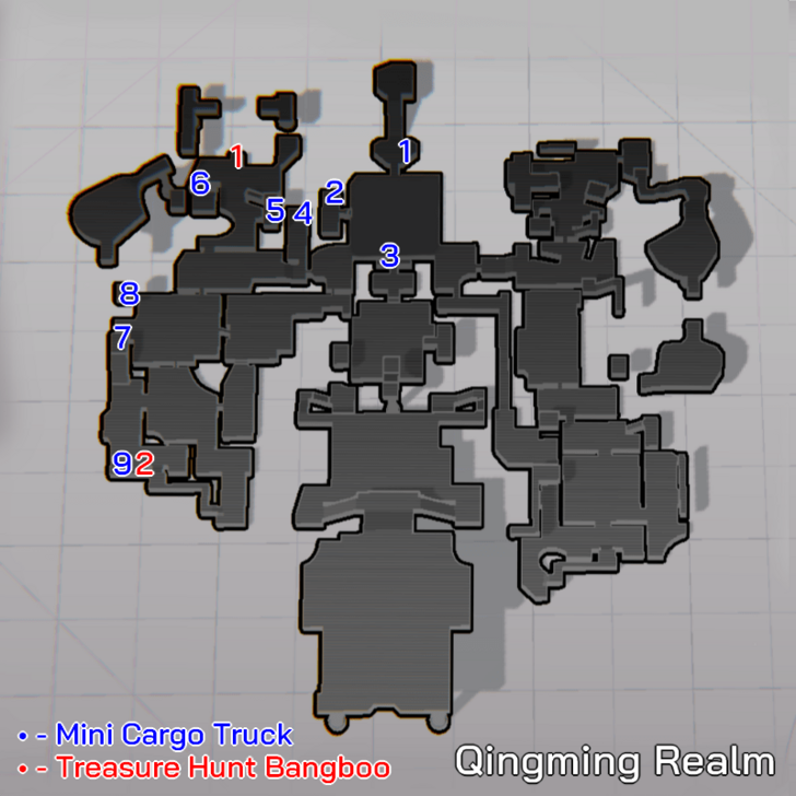 Qingming Realm Map Day 1