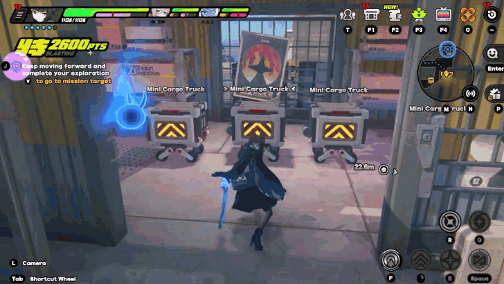 6 Mini Cargo Truck Old Port Factory