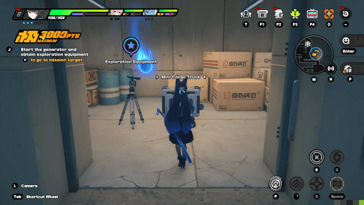 2 Mining Operation Area Mini Cargo Truck