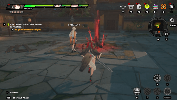 Ask Shifu About the Sword Formation