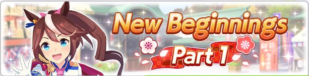 New Beginnings Part 1