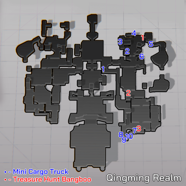 Qingming Realm Map Mini Cargo Truck and Treasure Hunt Bangboo Day 2