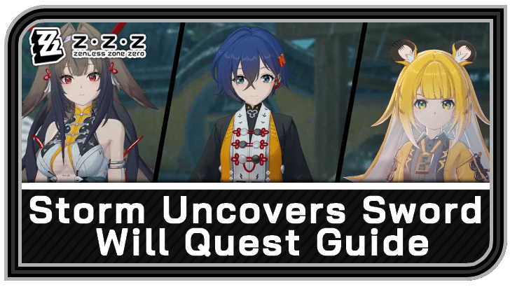 Storm Uncovers Sword Will Quest