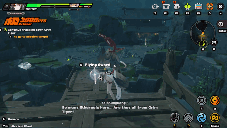 Continue to track Grim Tiger