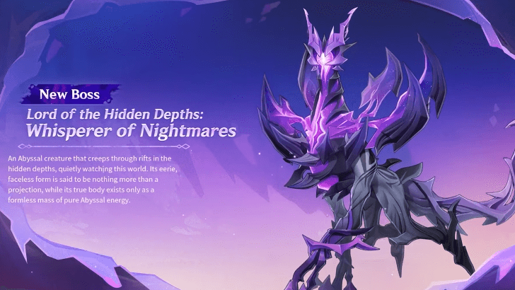 Genshin Impact - 6.3 Field Boss - Whisperer of Nightmares