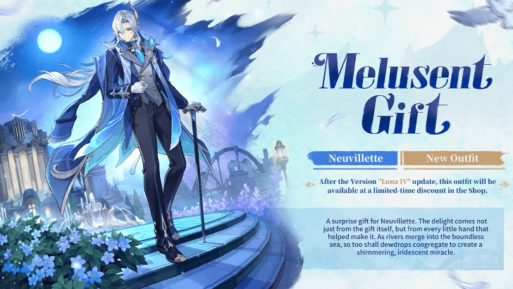 Genshin Impact - Neuvillette Outfit - Skin