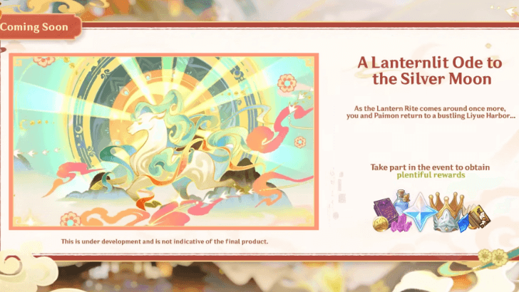 Genshin Impact - A Lanternlit Ode to the Silver Moon Event