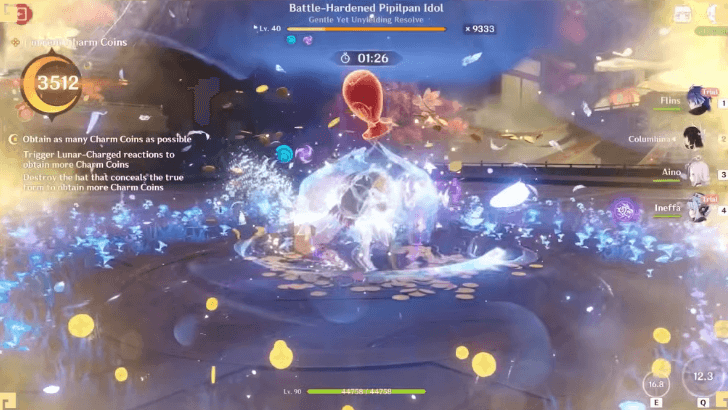 Genshin - 2026 Lantern Rite - Deal Damage to Get Charm Coins