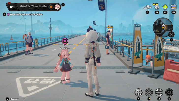 Meet Zhao at Port Elpis